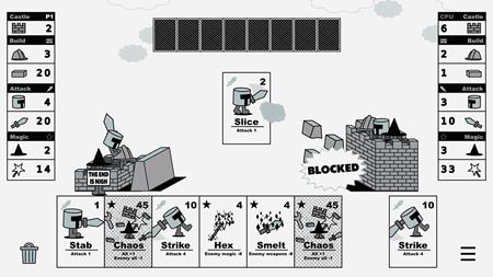 Castle v Castle ukáže kartový boj dvoch hradov podľa klasiky Castle Wars