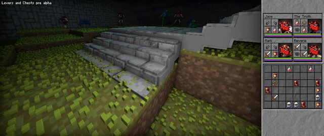 Notch ukázal svoju novú hru v štýle minecraftu - Levers and Chests