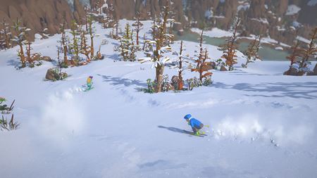 Do lyžiarskej hry Lonely Mountains: Snow Riders pribudol zadarmo nový kopec Baifushan