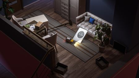 V Lost Host si zajazdíte s autíčkom na diaľkové ovládanie po dome a aj mimo neho