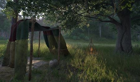 Nový mod pre Kingdom Come 2 vám umožní zakempovať hocikde