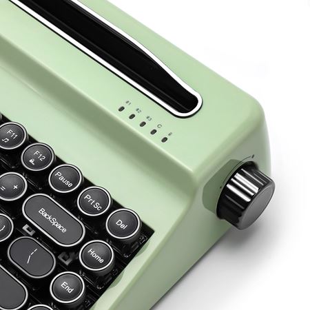 YUNZII QL75 je retro klávesnica v dizajne písacieho stroja
