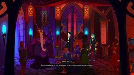 Near-Mage pomaly prichádza do školy čarodejníkov v Transylvánii