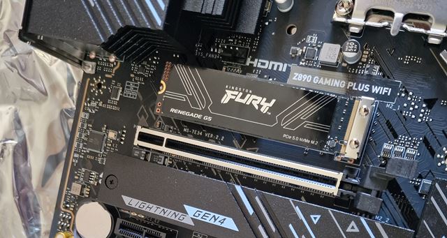 Kingston Fury Renegade G5 SSD ukazuje výkon PCIe 5.0