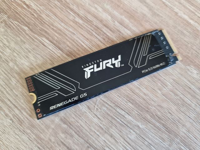 Kingston Fury Renegade G5 SSD ukazuje výkon PCIe 5.0