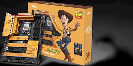 MSI predstavilo PC komponenty dizajnované podľa Toy Story