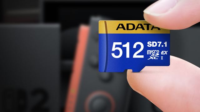 Adata pripravilo k vydaniu Switchu 2 novú MicroSD kartu