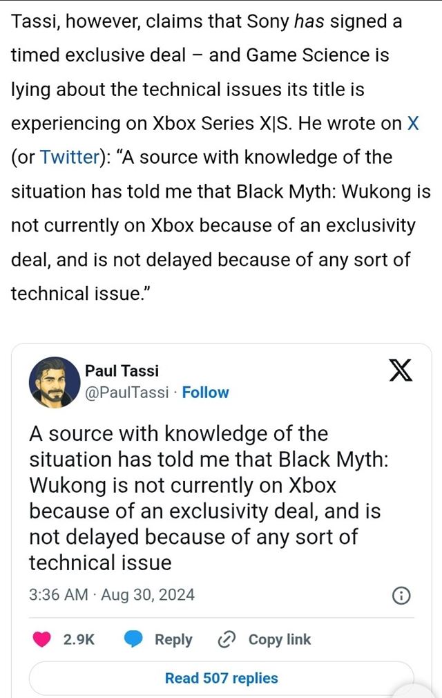 Black Myth: WuKong príde na Xbox 20. augusta