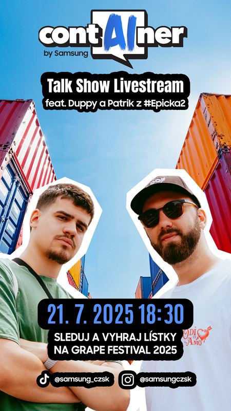 Zažite letný podvečer plný inšpirácie: contAIner by Samsung ukáže, ako umelá inteligencia mení cestovanie aj technológie