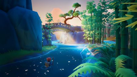 Kibu je roztomilý chlpatý mních, ktorý bude zachraňovať chrám