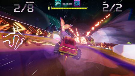 Cosmic Race: Galactic Showdown prinesie bláznivé arkádové preteky