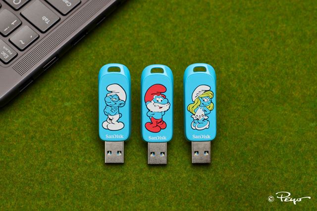 Chcete šmolkovské alebo Fortnite USB sticky?