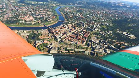 Microsoft Flight Simulator vylepšuje nemecké mestá a pridáva novú helikoptéru zadarmo