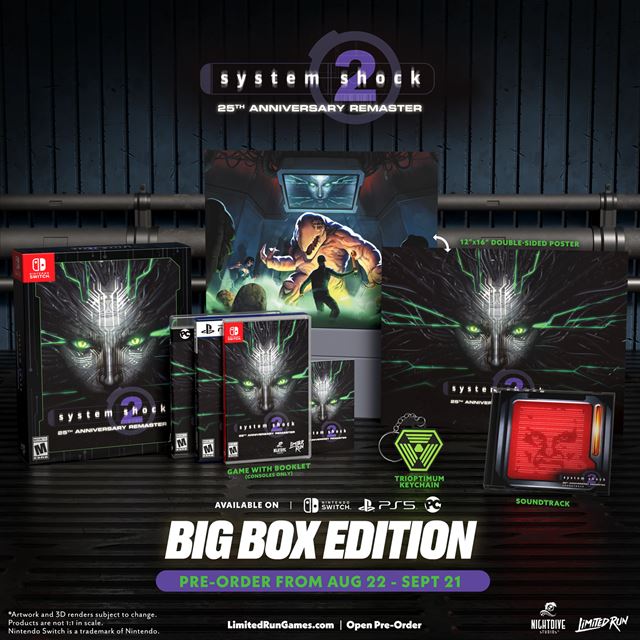 System Shock 2: 25th Anniversary Remaster dostane fyzické edície