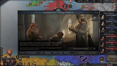 Crusader Kings III: Coronations pripravuje na september korunováciu