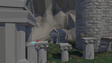 Throwing Knight je slovenská drag-and-jump skákačka