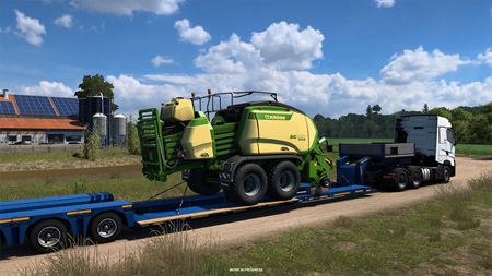 KRONE stroje rozšíria Euro Truck Simulator 2 a American Truck Simulator