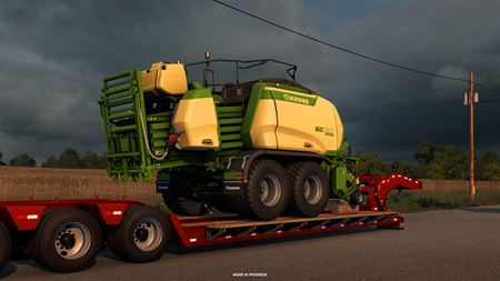 KRONE stroje rozšíria Euro Truck Simulator 2 a American Truck Simulator