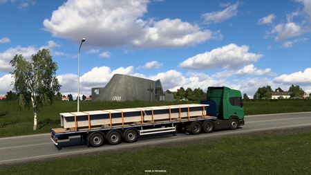 Islandská expanzia Euro truck Simulator 2 ukazuje jedinečné kostoly