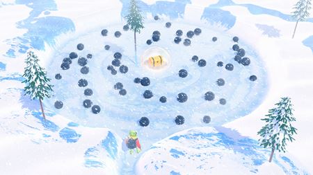 Froggy Hates Snow z vás spraví žabu obklopenú snehom, ktorého sa treba zbaviť