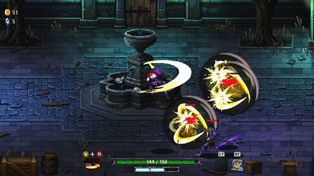 Ghost Vanguard porazí monštrá mečom a kúzlami, ale uvíta vašu podporu