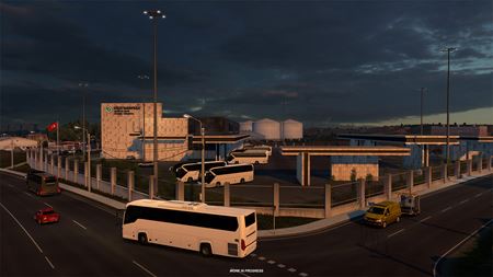 Euro Truck Simulator 2 pripravuje autobusové stanice pre DLC Coaches