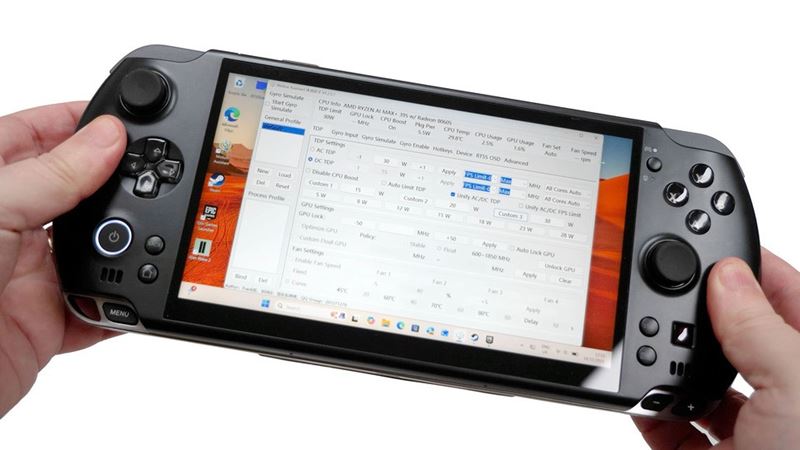 GPD Win 5 handheld ukazuje výkon podobný PS5