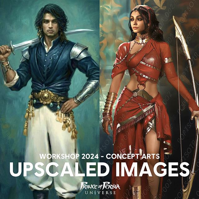 Koncepty z Prince of Persia remaku ukazujú hlavné postavy