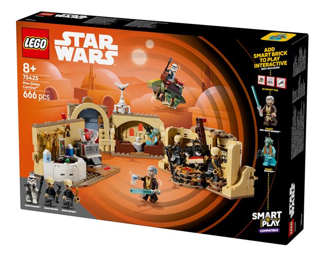 Lego predstavilo ďalšie Star Wars stavebnice, ktoré budú fungovať so Smartbrick