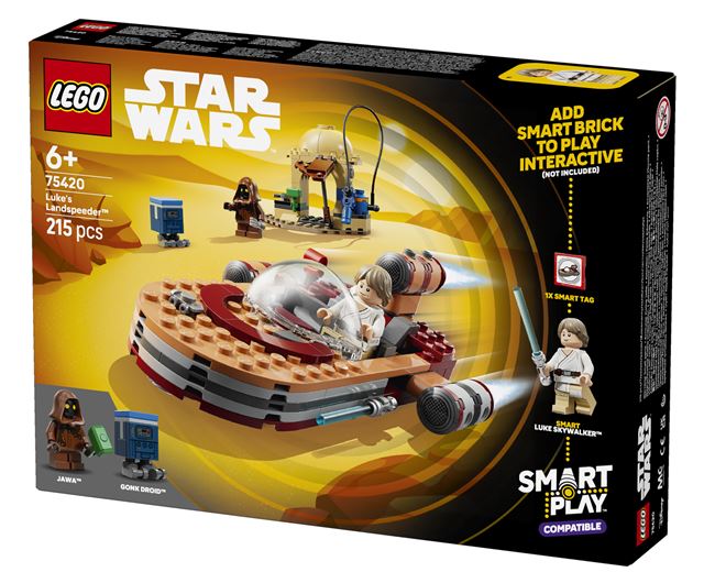 Lego predstavilo ďalšie Star Wars stavebnice, ktoré budú fungovať so Smartbrick