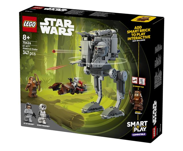 Lego predstavilo ďalšie Star Wars stavebnice, ktoré budú fungovať so Smartbrick