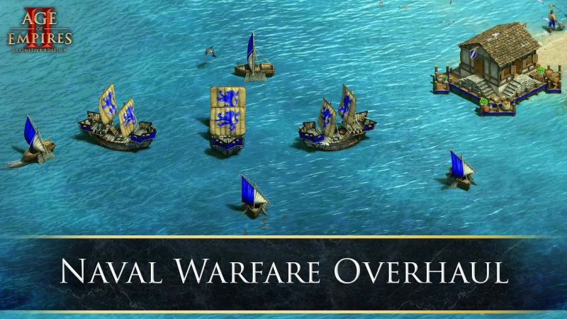 Age of Empires II Definitive Edition vo februárovom update prepracuje námorné boje
