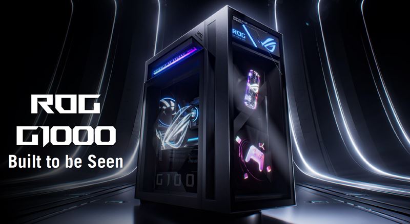 ASUS na CES priniesol svoj nový desktop ROG G1000