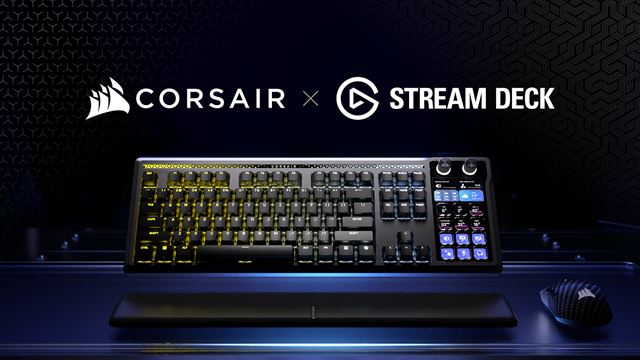 CORSAIR predstavil klávesnicu GALLEON 100 SD s integrovaným Stream Deckom
