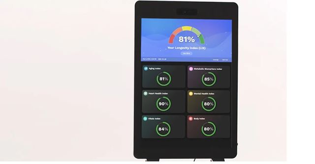 Longevity Mirror od NuraLogix zanalyzuje zdravie za 30 sekúnd