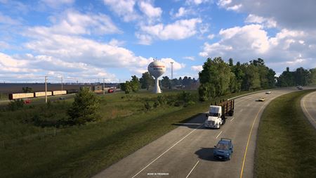 American Truck Simulator ukazuje ďalšie mesto z Illinois DLC