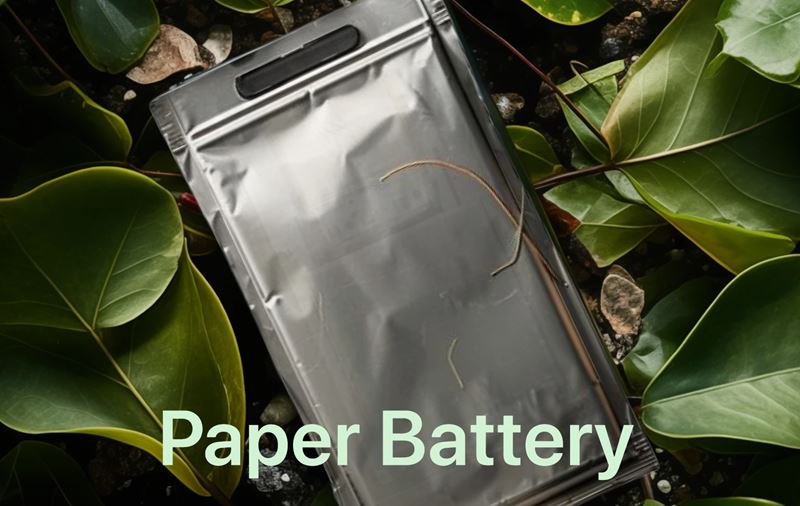 Papierové batérie od Flint Labs sa dostávajú z prototypu do obchodov