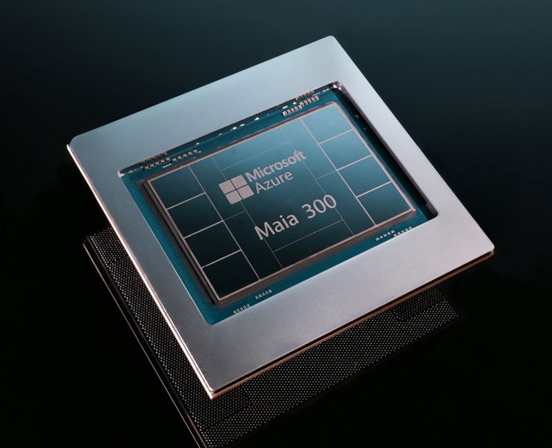 Microsoft vytvára konkurenciu Nvidii, predstavil svoj nový čip Maia 300