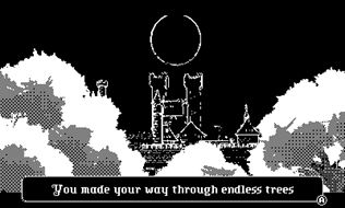 Playdate recenzia: Gloom Gate