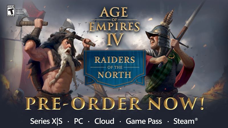 Age of Empires 4: Raiders of the North spúšťa predobjednávky
