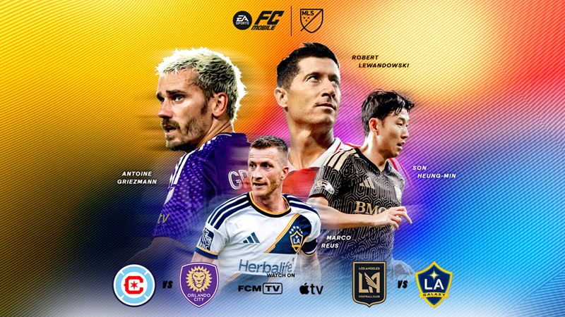 EA Sports FC Mobile odvysiela naživo posledné dva zápasy MLS v tejto sezóne