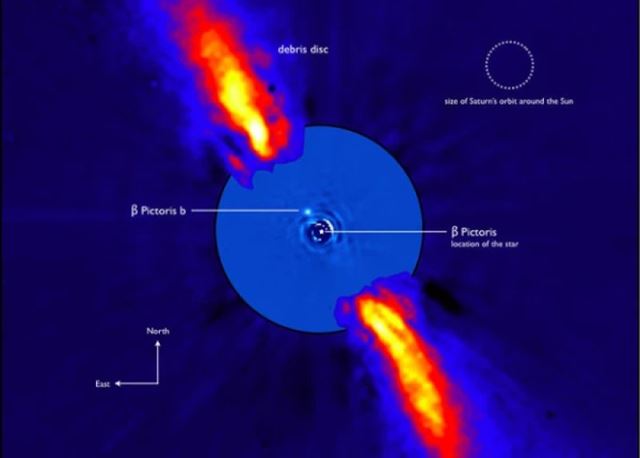 Astronómovia zachytili rádiové záblesky z exoplanéty Beta Pictoris b vzdialenej 63 svetelných rokov
