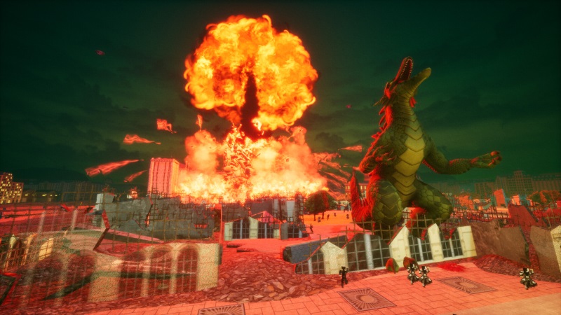 Terror of the Titans proti sebe postaví monštrá, ktoré devastujú okolie