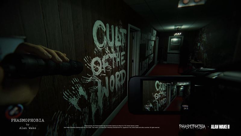 Phasmophobia spojila sily s Alan Wake 2, event pridáva nové mapy aj skiny