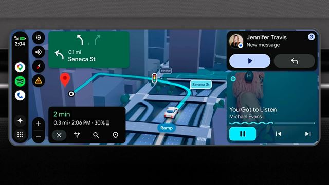 Android Auto dostane nový dizajn, videá na displeji auta aj hlbšiu integráciu Gemini