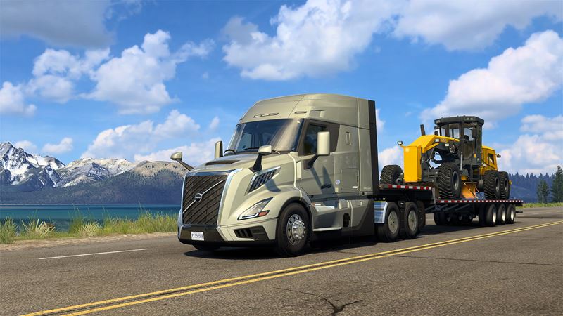 American Truck Simulator rozširuje vozový park o nový Volvo VNL a prvý elektrický kamión