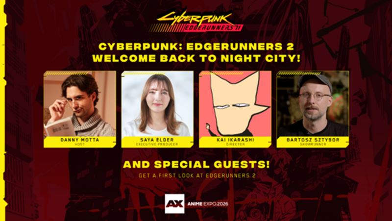 Cyberpunk: Edgerunners 2 sa ukáže na Anime Expo, tvorcovia sľubujú nový pohľad do Night City