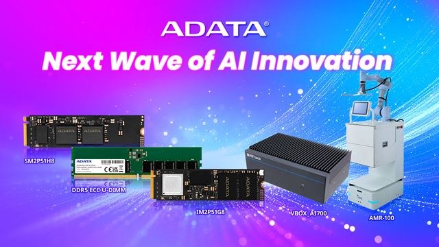ADATA na Computexe 2026 ukáže AI ekosystém od cloudu po edge zariadenia