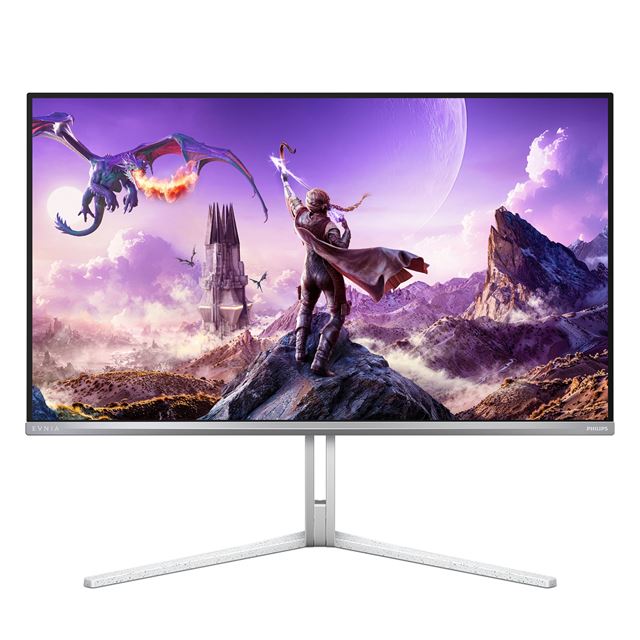 Philips Evnia 32M2N8900P prichádza ako 32-palcový 4K QD-OLED monitor s 240 Hz