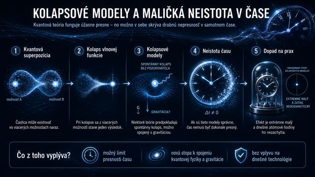 Čas nemusí byť dokonale presný. Kvantová fyzika naznačuje jeho skrytý limit